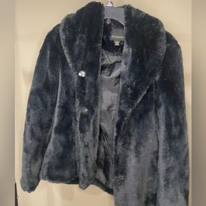 Faux fur coat